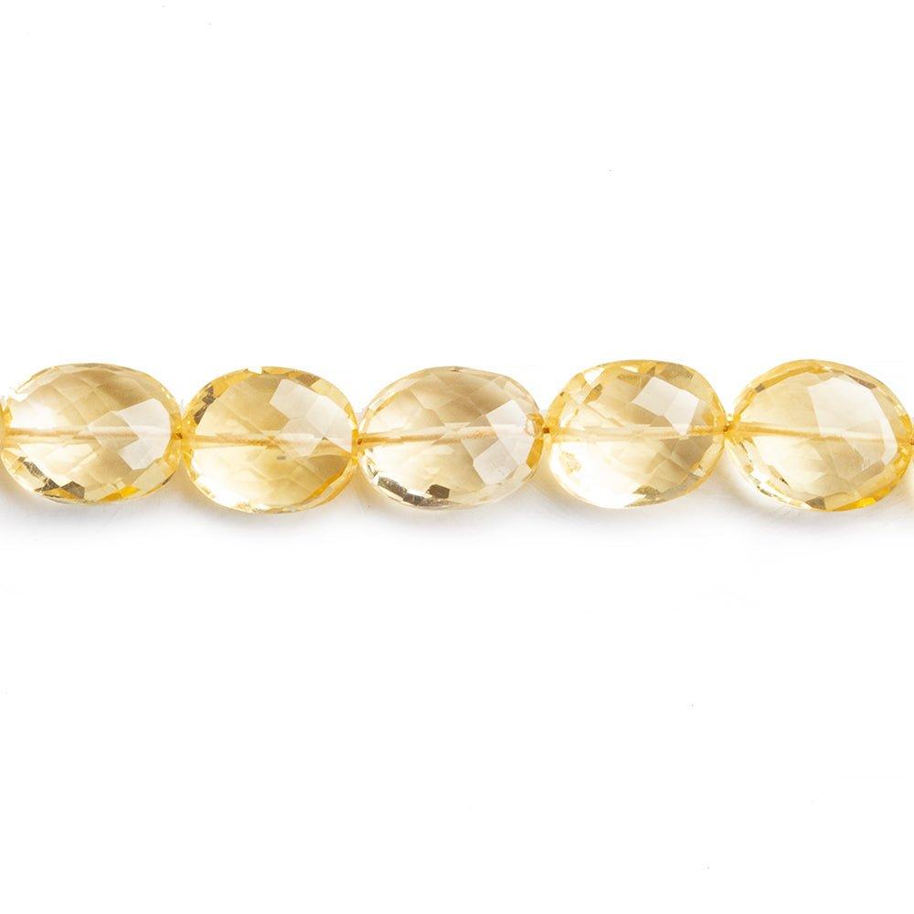 Citrine Faceted Oval Beads 8 inch 24 pieces - The Bead Traders