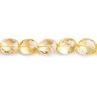 Citrine Faceted Oval Beads 8 inch 24 pieces - The Bead Traders