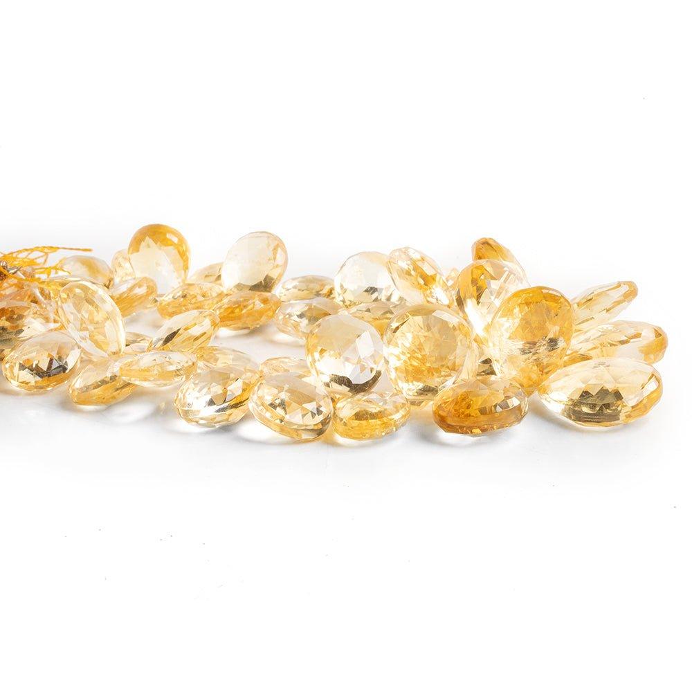 Citrine Faceted Pear Beads 8 inch 44 pieces - The Bead Traders