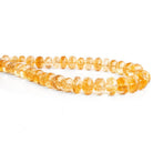 Citrine Faceted Rondelle Beads 9.5 inch 35 pieces - The Bead Traders