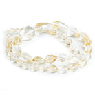 Citrine Faceted Teardrop Beads 16 inch 42 pieces - The Bead Traders