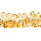Citrine Faceted Twist Beads 8 inch 75 pieces - The Bead Traders