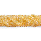 Citrine Plain Heishi Beads 14 inch 140 pieces - The Bead Traders