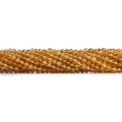 Citrine Plain Round Beads 14 inch 115 pieces - The Bead Traders