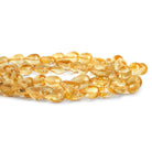 Citrine Straight Drilled Teardrops 17 pieces 30 pieces - The Bead Traders
