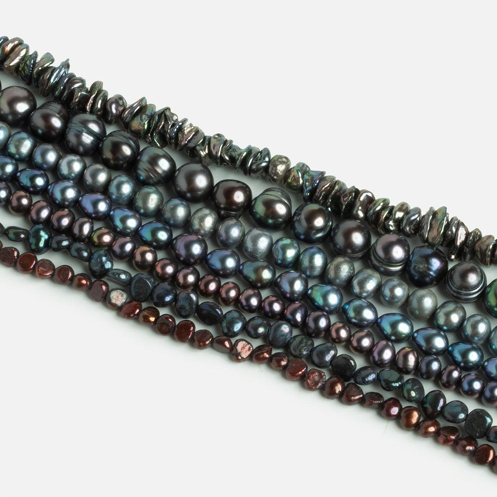 Cool Night Pearls - Lot of 7 - The Bead Traders