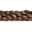 Copper Bicone Beads 8 inch 12 pieces - The Bead Traders