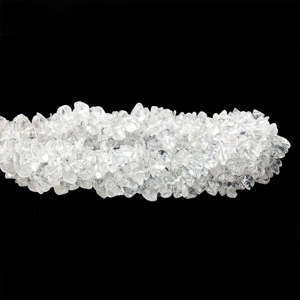 Crystal Quartz Chip Bead Necklace, 36 inch - The Bead Traders