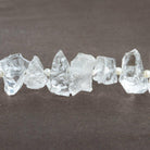 Crystal Quartz Hammer Faceted Nugget Beads 8 inch 25 pieces - The Bead Traders