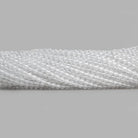 Crystal Quartz Microfaceted Round Beads 12 inch 140 pieces - The Bead Traders