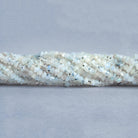 Dalmation Rainbow Moonstone Hand cut rondelle 13 inch 140pcs - The Bead Traders