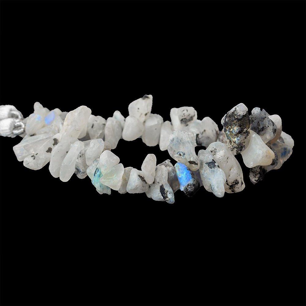 Dalmation Rainbow Moonstone Tumbled Natural Crystal Beads- Lot of 3 strands - The Bead Traders