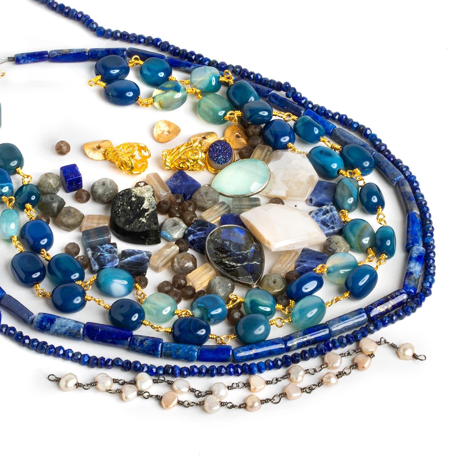 Deep Blue Dream Inspiration Pack - The Bead Traders