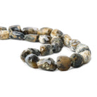 Dendritic Opal Faceted Nugget Beads 15 inches 23 pieces - The Bead Traders
