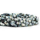 Dendritic Opal Plain Heishi Beads 16 inch 160 pieces - The Bead Traders