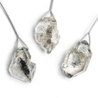 Double Terminated Quartz Natural Crystal Focal Bead 1 Piece - The Bead Traders