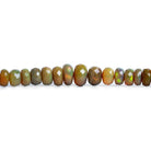 Ethiopian Opal Faceted Rondelle Beads 16 inch 145 pieces - The Bead Traders