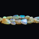 Ethiopian Opal Plain Nugget Beads 18 inch 65 pieces - The Bead Traders