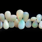 Ethiopian Opal Plain Pear Beads 8 inch 50 pieces - The Bead Traders