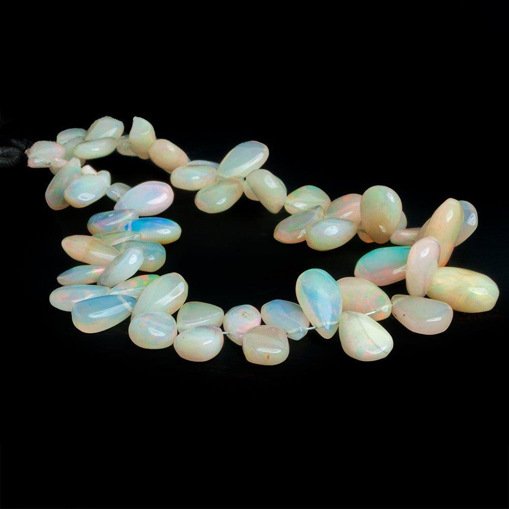 Ethiopian Opal Plain Pear Beads 8 inch 50 pieces - The Bead Traders