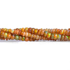 Ethiopian Opal Plain Rondelle Beads 15 inch 200 pieces - The Bead Traders
