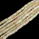 Ethiopian Opal Plain Rondelles - Lot of 3 - The Bead Traders