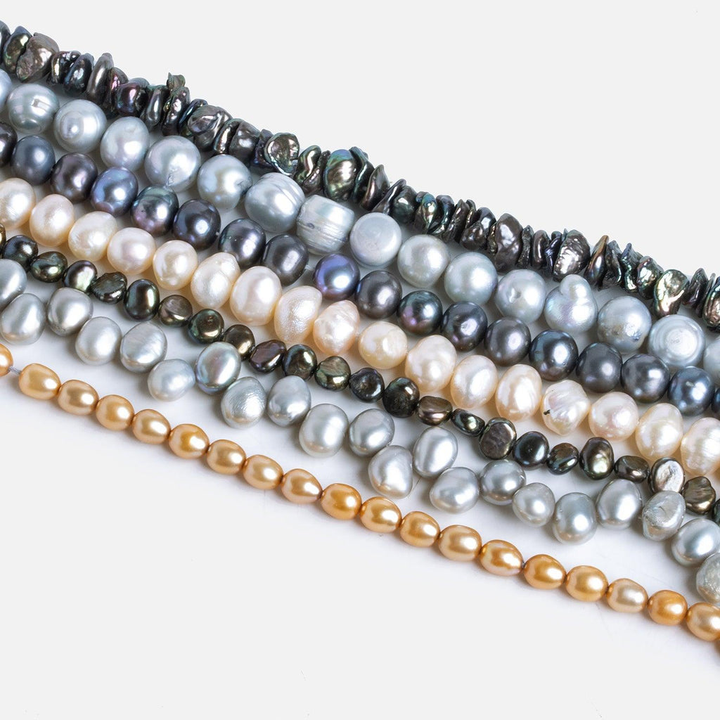 Frost Morning Pearls - Lot of 7 - The Bead Traders