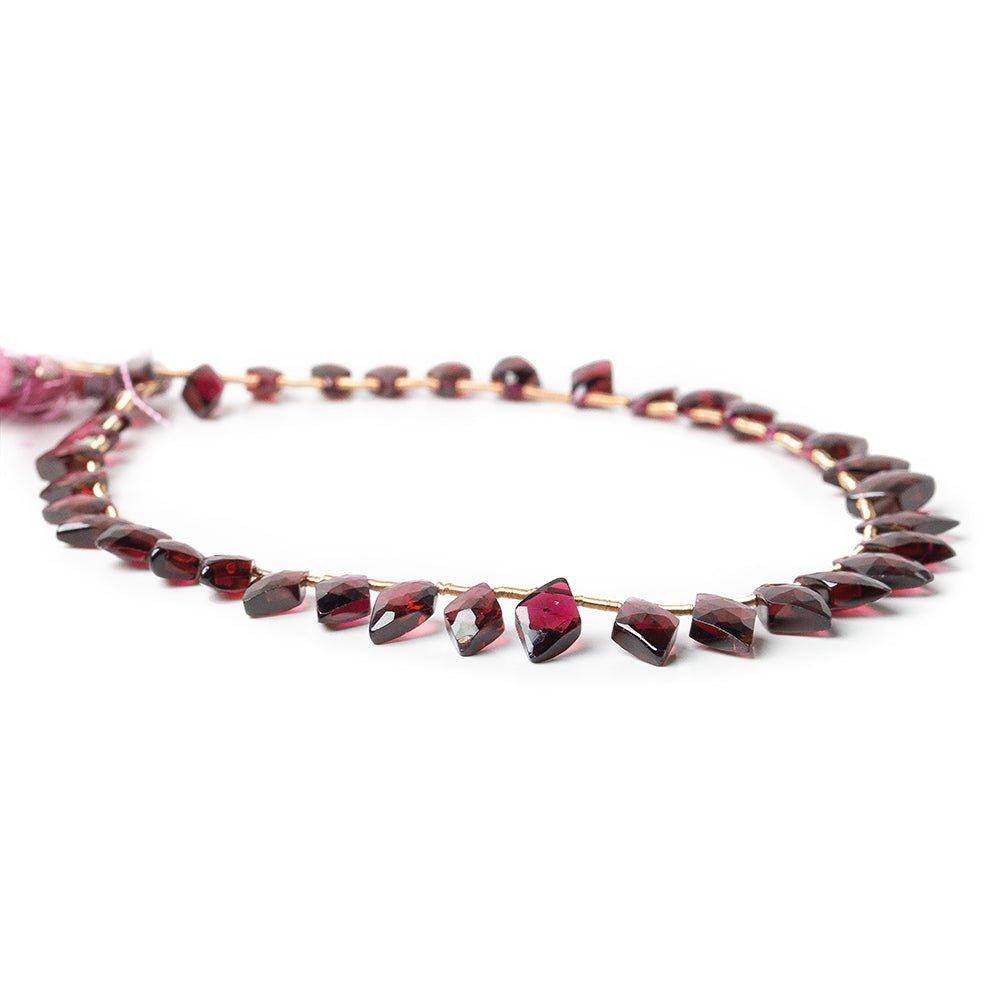 Garnet Beads Top Drilled 9x6mm Kite, 39 pieces - The Bead Traders
