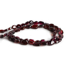 Garnet Plain Nuggets 14 inch 45 beads - The Bead Traders