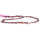 Garnet Straight Drilled Faceted Oval Beads 14 inch 50 pieces - The Bead Traders