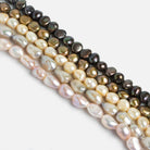 Glamorous Large Hole Pearls #1 - Lot of 5 - The Bead Traders