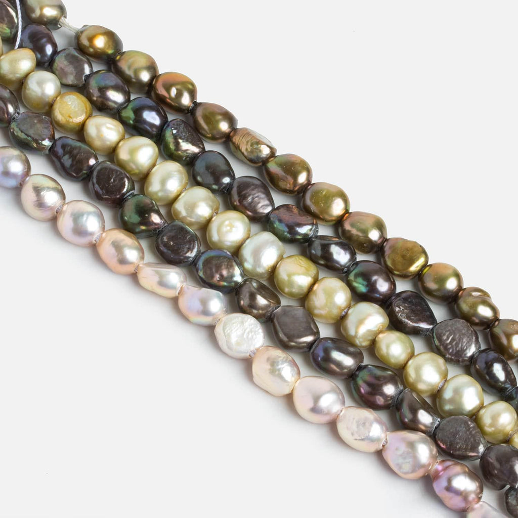 Glamorous Large Hole Pearls #2 - Lot of 5 - The Bead Traders