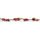 Goldstone Chip Black Gold Chain by the Foot 85 pieces - The Bead Traders