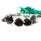 Green and Bicolor Tourmaline Heart Briolette 7 inch 13 pieces - The Bead Traders