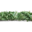 Green Kyanite Plain Nuggets 16 inch 180 beads - The Bead Traders