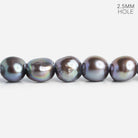 Green & Purple Baroque Large Hole Freshwater Pearls 16 inch 48 pieces - The Bead Traders