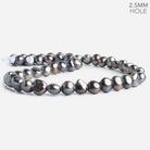 Green & Purple Baroque Large Hole Freshwater Pearls 16 inch 48 pieces - The Bead Traders