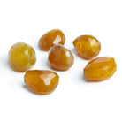Honey Chalcedony Large Faceted Nugget Focal Bead 1 Piece - The Bead Traders