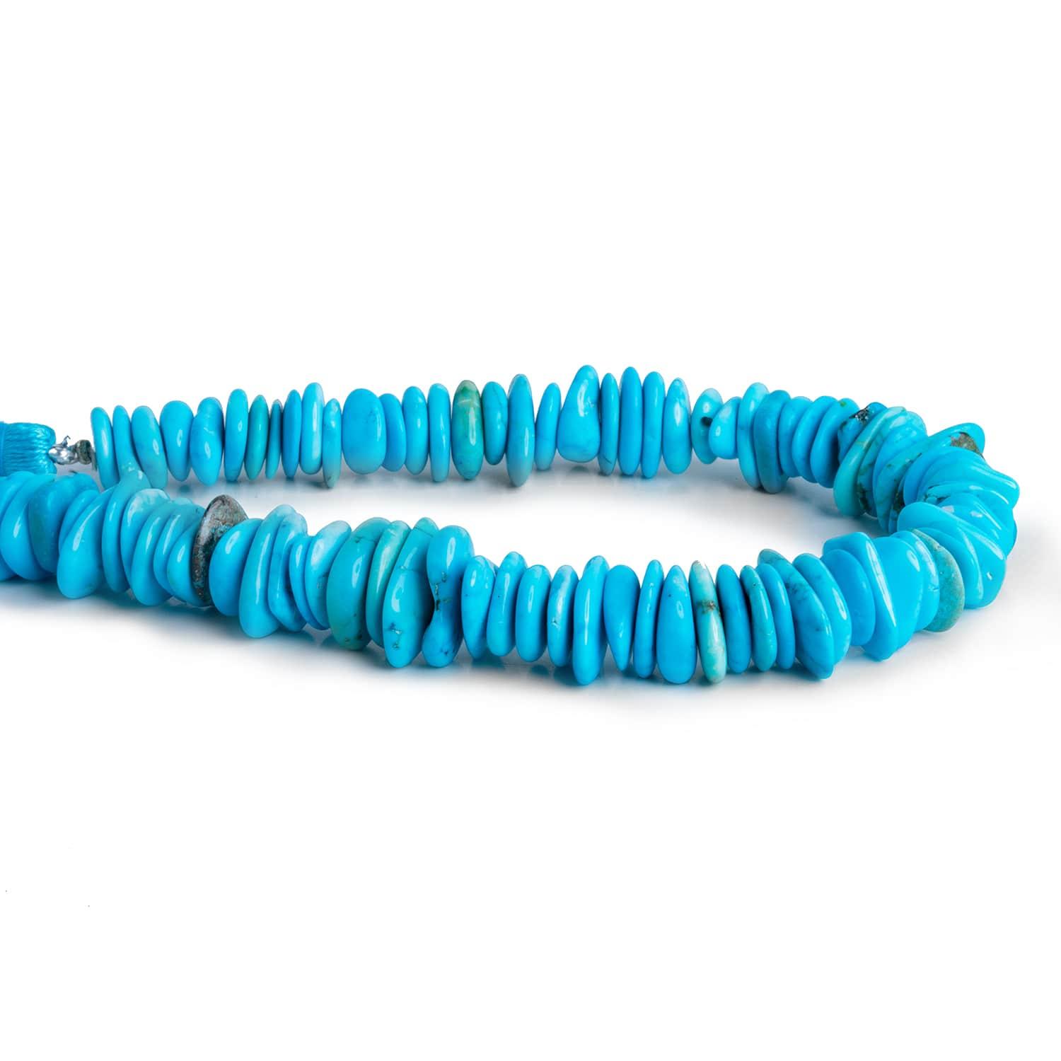 Howlite Long Chips 7.5 inch 75 beads - The Bead Traders