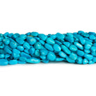 Howlite Plain Nuggets 12 inch 45 beads - The Bead Traders