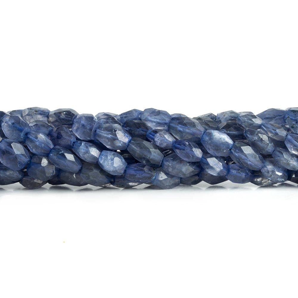 Iolite Faceted Oval Beads 14 inch 50 pieces - The Bead Traders