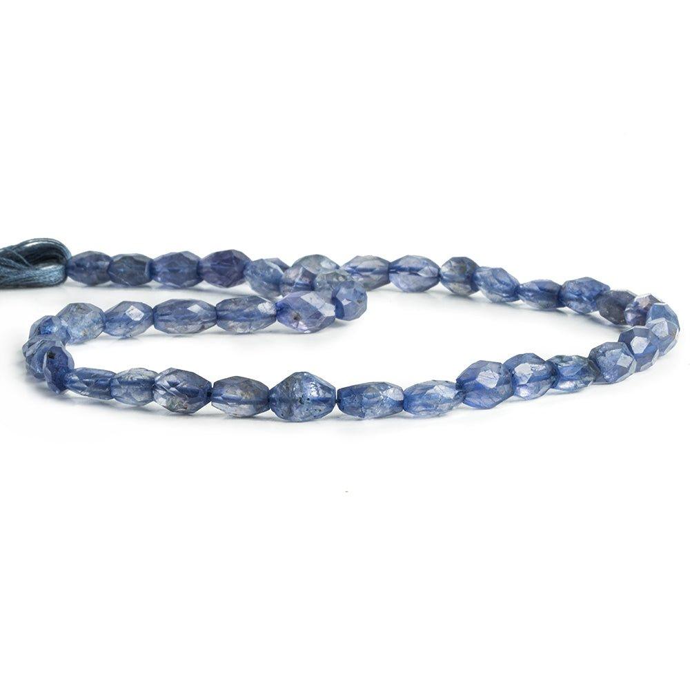 Iolite Faceted Oval Beads 14 inch 50 pieces - The Bead Traders