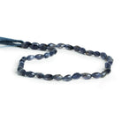 Iolite Faceted Straight Drilled Teardrops 14 inch 38 beads - The Bead Traders