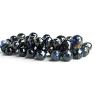 Iolite Faceted Teardrop Beads 8 inch 45 pieces - The Bead Traders