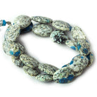 K2 Jasper faceted nuggets 14 inch 18 beads - The Bead Traders