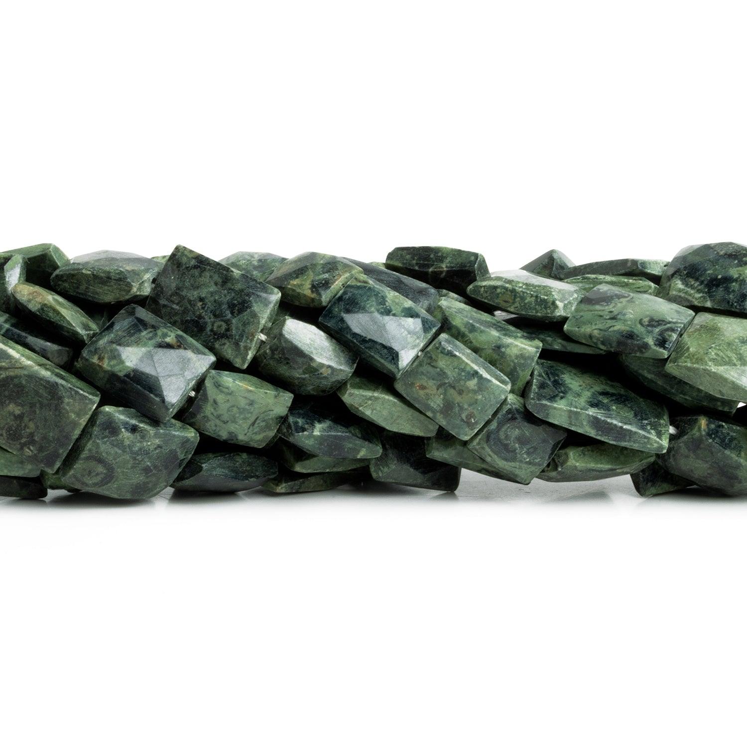 Kambaba Jasper Handcut Rectangles 15 inch 28 beads - The Bead Traders