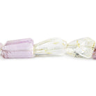Kunzite faceted nugget beads 8 inch 12 beads 13x11x9-23x12x8mm - The Bead Traders