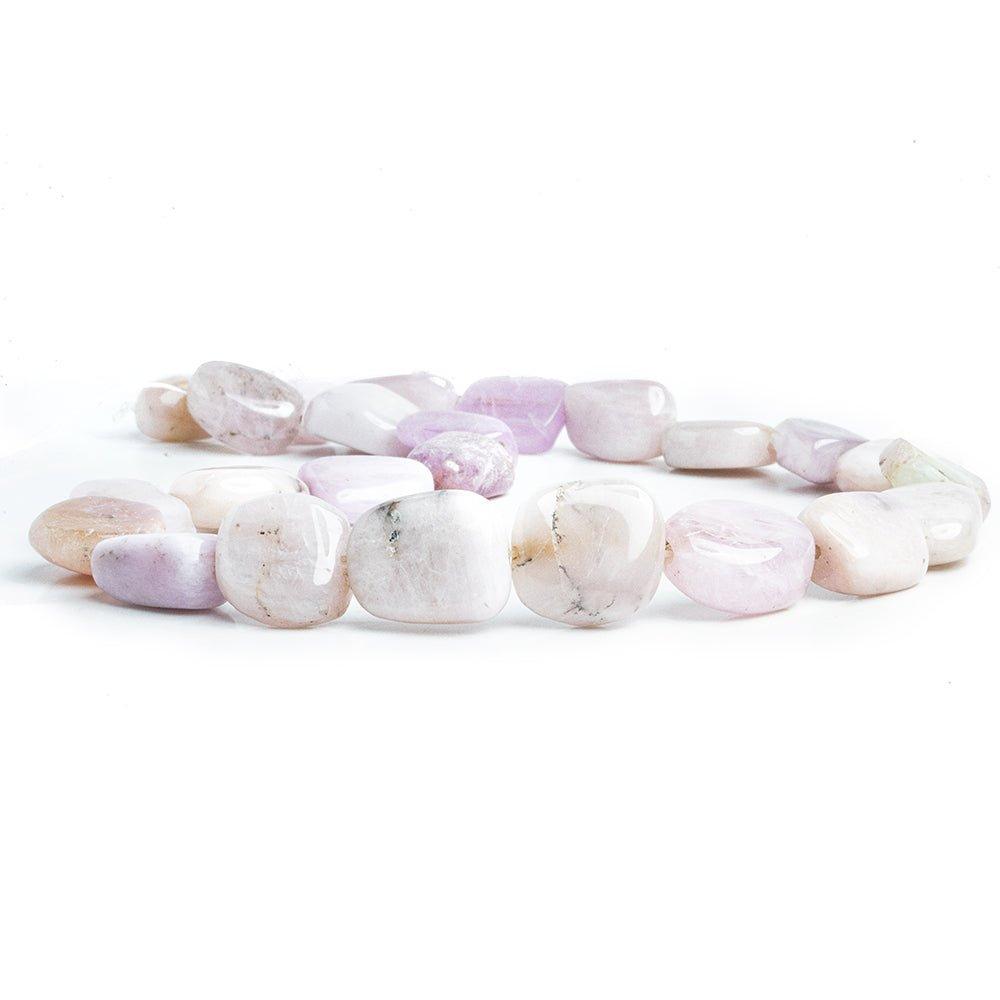 Kunzite Plain Nugget Beads 16 inch 23 pieces - The Bead Traders