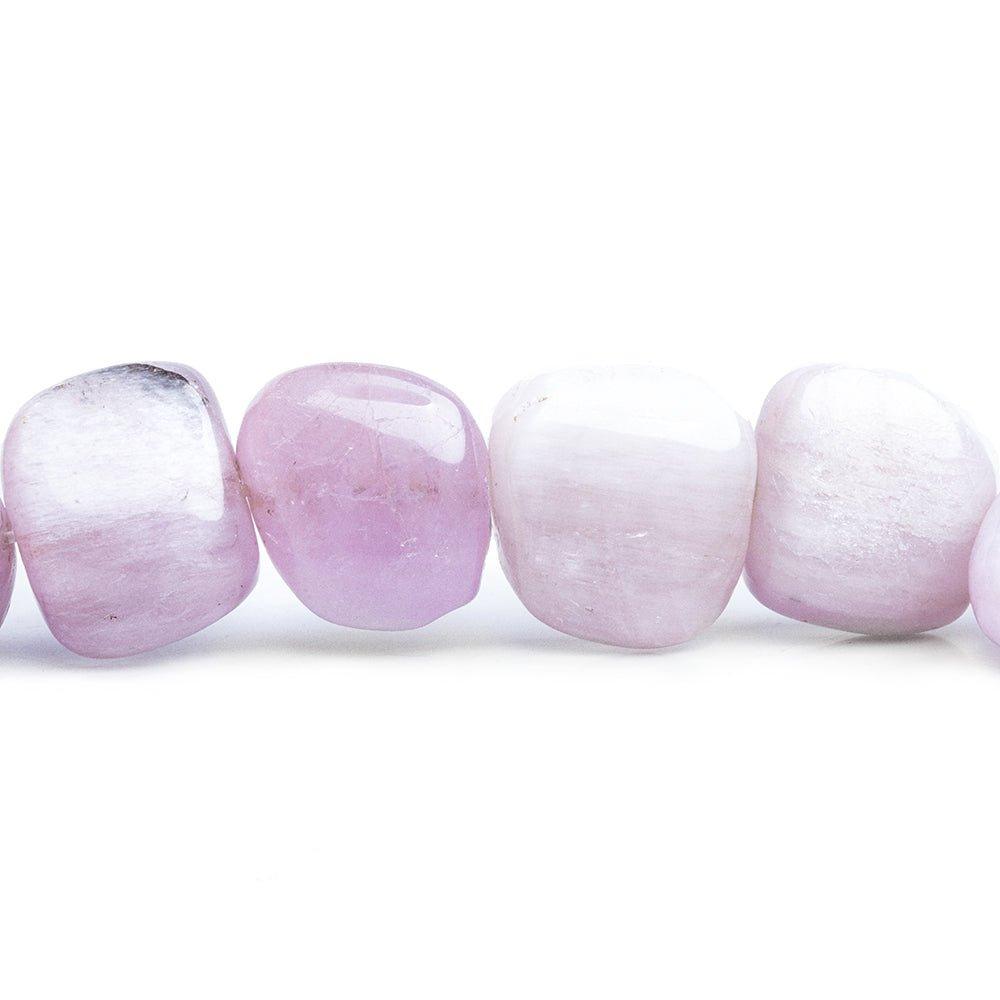 Kunzite Plain Nugget Beads 16 inch 31 pieces - The Bead Traders