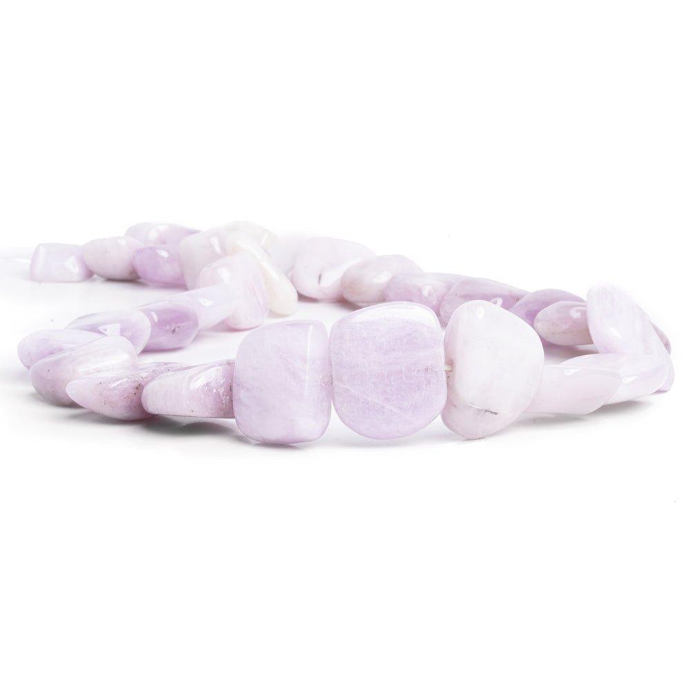 Kunzite Plain Nugget Beads 16 inch 31 pieces - The Bead Traders